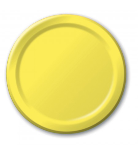 Prato Pequeno Liso Amarelo